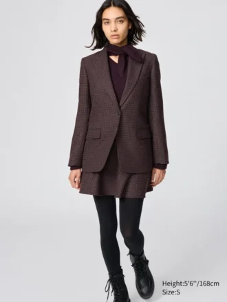 Giacca sartoriale da donna in tweed Giacca sartoriale da donna in tweed