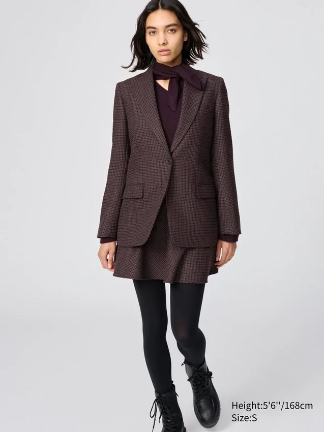 Giacca sartoriale da donna in tweed Giacca sartoriale da donna in tweed