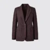 Giacca sartoriale da donna in tweed Giacca sartoriale da donna in tweed