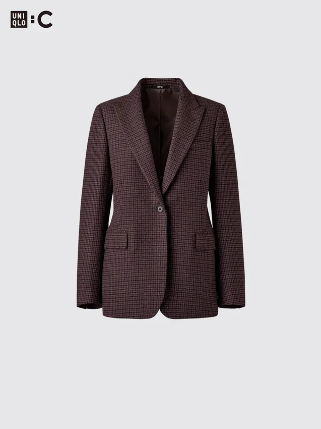 Giacca sartoriale da donna in tweed Giacca sartoriale da donna in tweed