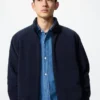 Giacca unisex in pile con zip integrale Giacca unisex in pile con zip integrale