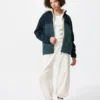 Giacca unisex in pile con zip integrale | Color Block Giacca unisex in pile con zip integrale | Color Block