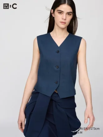 Gilet da donna in Premium Linen