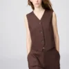 Gilet da donna in Premium Linen Gilet da donna in Premium Linen