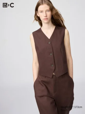 Gilet da donna in Premium Linen