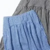 Gonna a volume in seersucker da donna | Gingham Gonna a volume in seersucker da donna | Gingham