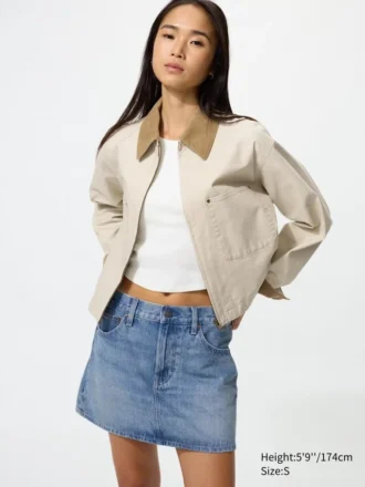 Gonna in denim da donna