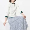Gonna lunga a balze da donna | Stampata Gonna lunga a balze da donna | Stampata