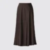 Gonna lunga da donna in raso Gonna lunga da donna in raso