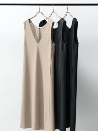 Gonna-maglione in jersey spazzolato da donna