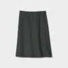 Gonna midi da donna in misto lino | Pantaloncini