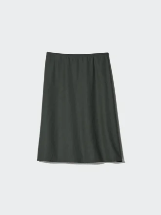 Gonna midi da donna in misto lino | Pantaloncini