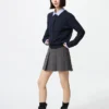 Gonna pantalone a pieghe da donna Gonna pantalone a pieghe da donna