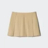Gonna pantalone a pieghe da donna