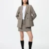 Gonna pantalone a quadri da donna Gonna pantalone a quadri da donna