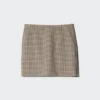 Gonna pantalone a quadri da donna Gonna pantalone a quadri da donna