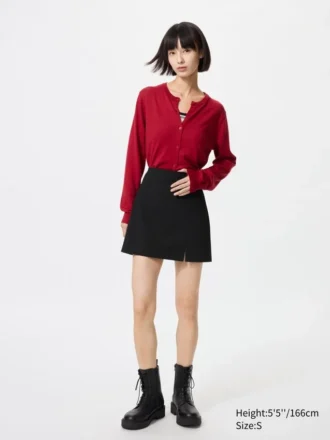 Gonna pantalone da donna con spacco