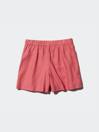 Gonna pantalone da donna in misto lino