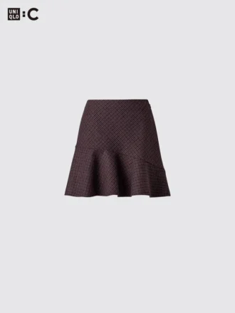Gonna pantalone svasata da donna | A quadri