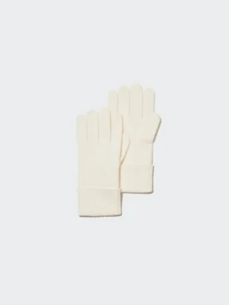 Guanti da uomo in maglia di cashmere