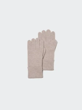 Guanti da uomo in maglia di cashmere