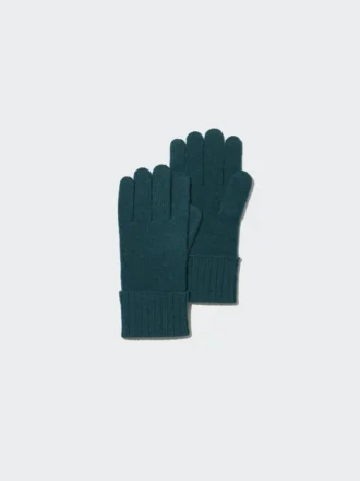 Guanti da uomo in maglia di cashmere