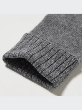 Guanti da uomo in maglia di cashmere