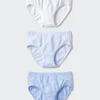 Intimo in cotone elasticizzato per bambini | 3 paia | A pois Intimo in cotone elasticizzato per bambini | 3 paia | A pois
