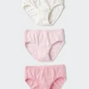 Intimo in cotone elasticizzato per bambini | 3 paia | Cuore Intimo in cotone elasticizzato per bambini | 3 paia | Cuore