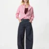 Jeans a zampa da donna