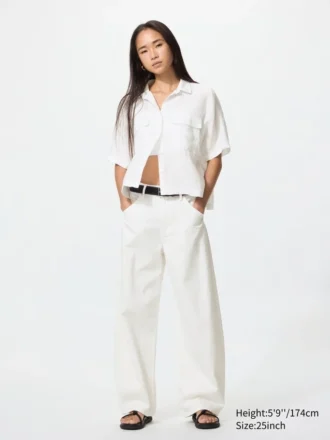Jeans a zampa da donna