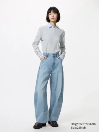 Jeans a zampa da donna