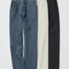 Jeans da donna a vita alta e vestibilità regolare Jeans da donna a vita alta e vestibilità regolare
