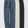 Jeans da donna a vita alta e vestibilità regolare Jeans da donna a vita alta e vestibilità regolare