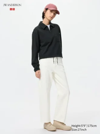 Jeans dritti da donna | Pantaloncini