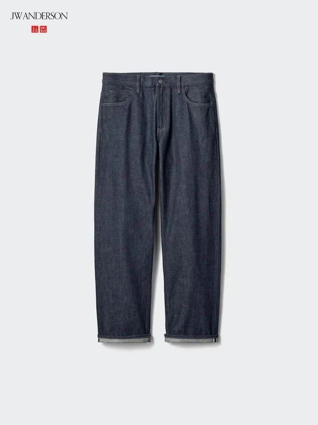 Jeans dritti da uomo in selvedge Jeans dritti da uomo in selvedge