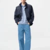Jeans larghi a gamba dritta da uomo