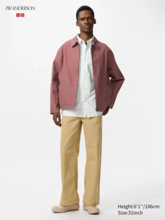 Jeans larghi a gamba dritta da uomo