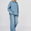 Jeans larghi a vita bassa da donna Jeans larghi a vita bassa da donna