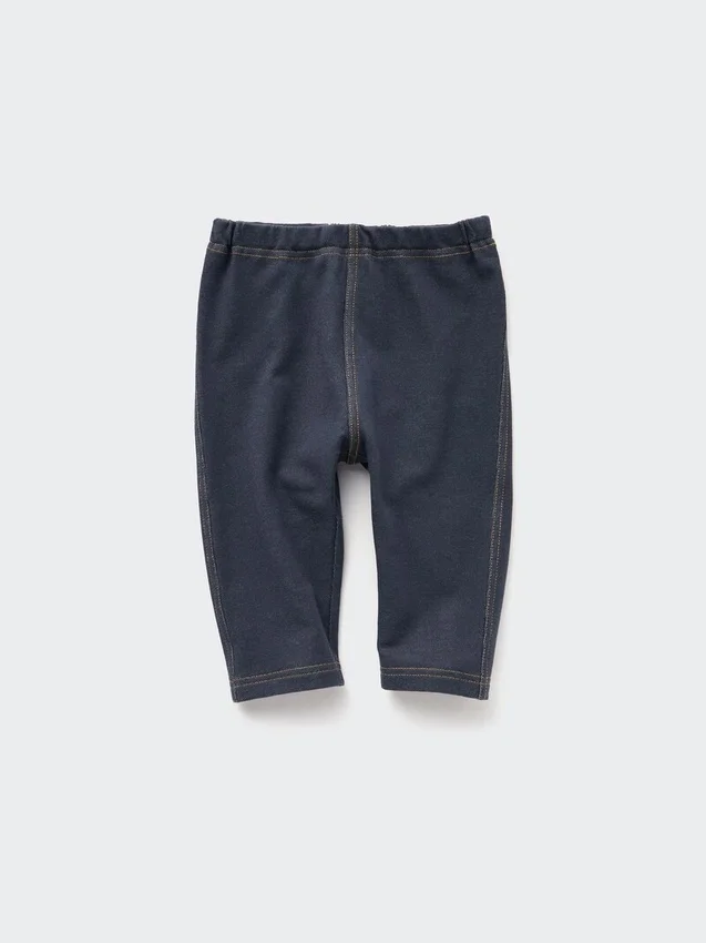 Leggings corti Baby Baby | Effetto denim Leggings corti Baby Baby | Effetto denim