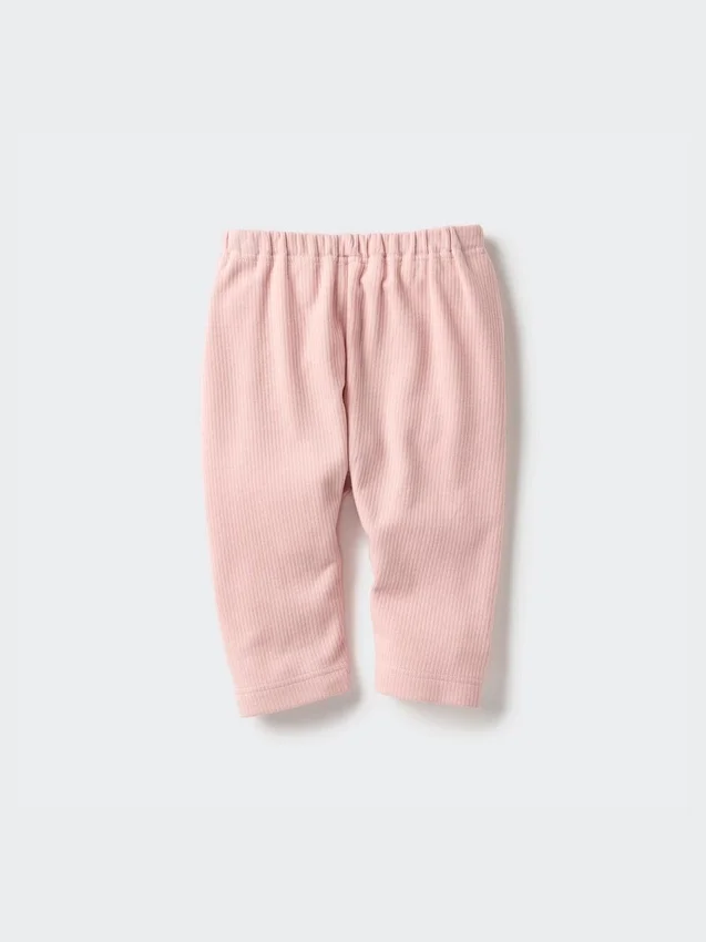 Leggings corti da neonato con vestibilità comoda Leggings corti da neonato con vestibilità comoda