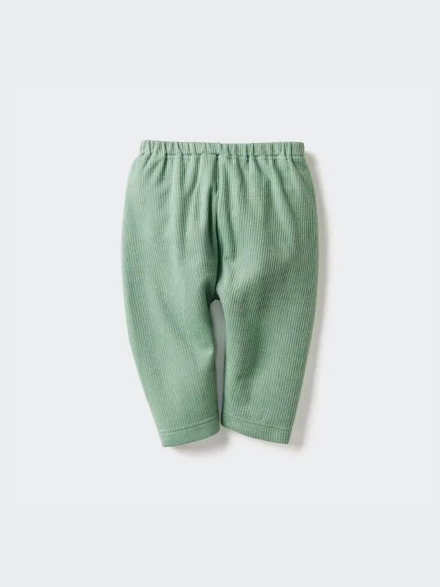 Leggings corti da neonato con vestibilità comoda Leggings corti da neonato con vestibilità comoda
