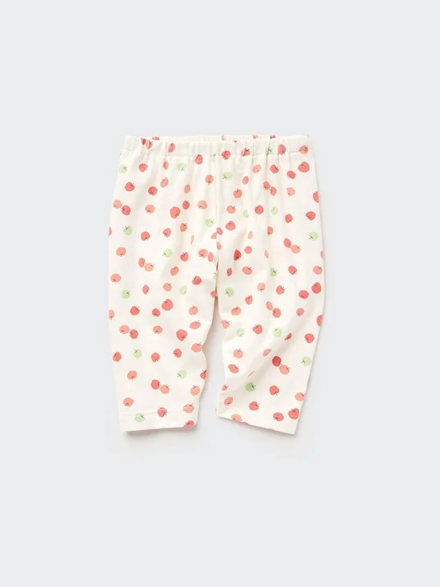 Leggings corti da neonato dalla vestibilità comoda Leggings corti da neonato dalla vestibilità comoda