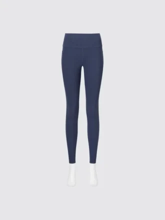 Leggings morbidi con tasche AIRism con protezione UV da donna