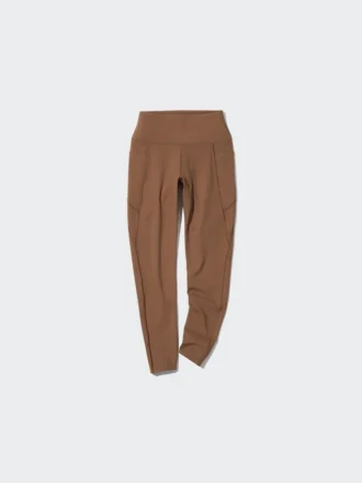 Leggings morbidi con tasche AIRism con protezione UV da donna