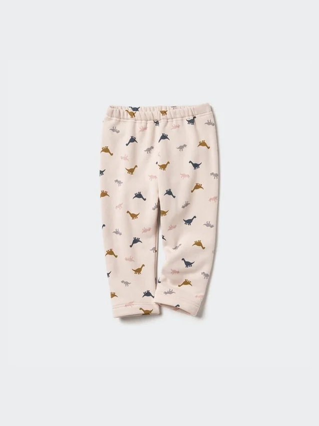 Leggings stampati in pile Baby Baby Leggings stampati in pile Baby Baby