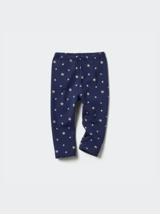 Leggings stampati in pile Baby Baby