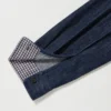 Maglia da donna in denim a manica lunga Maglia da donna in denim a manica lunga