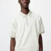 Maglia polo da uomo in maglia lavabile | Maniche corte | A righe Maglia polo da uomo in maglia lavabile | Maniche corte | A righe