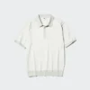 Maglia polo da uomo in maglia lavabile | Maniche corte | A righe Maglia polo da uomo in maglia lavabile | Maniche corte | A righe